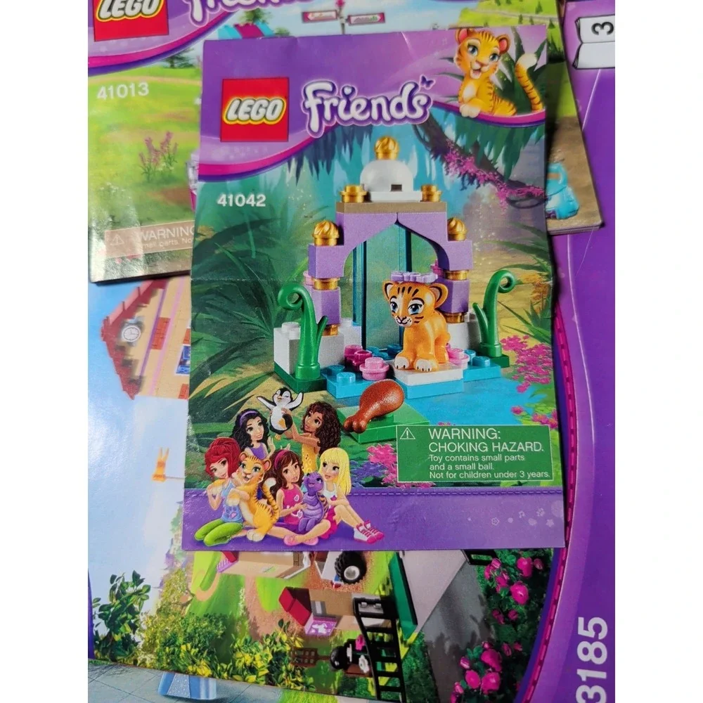 LEGO FRIENDS Instruction Manuals: Lot of 16 Booklets, 41007 41055 3063 And More